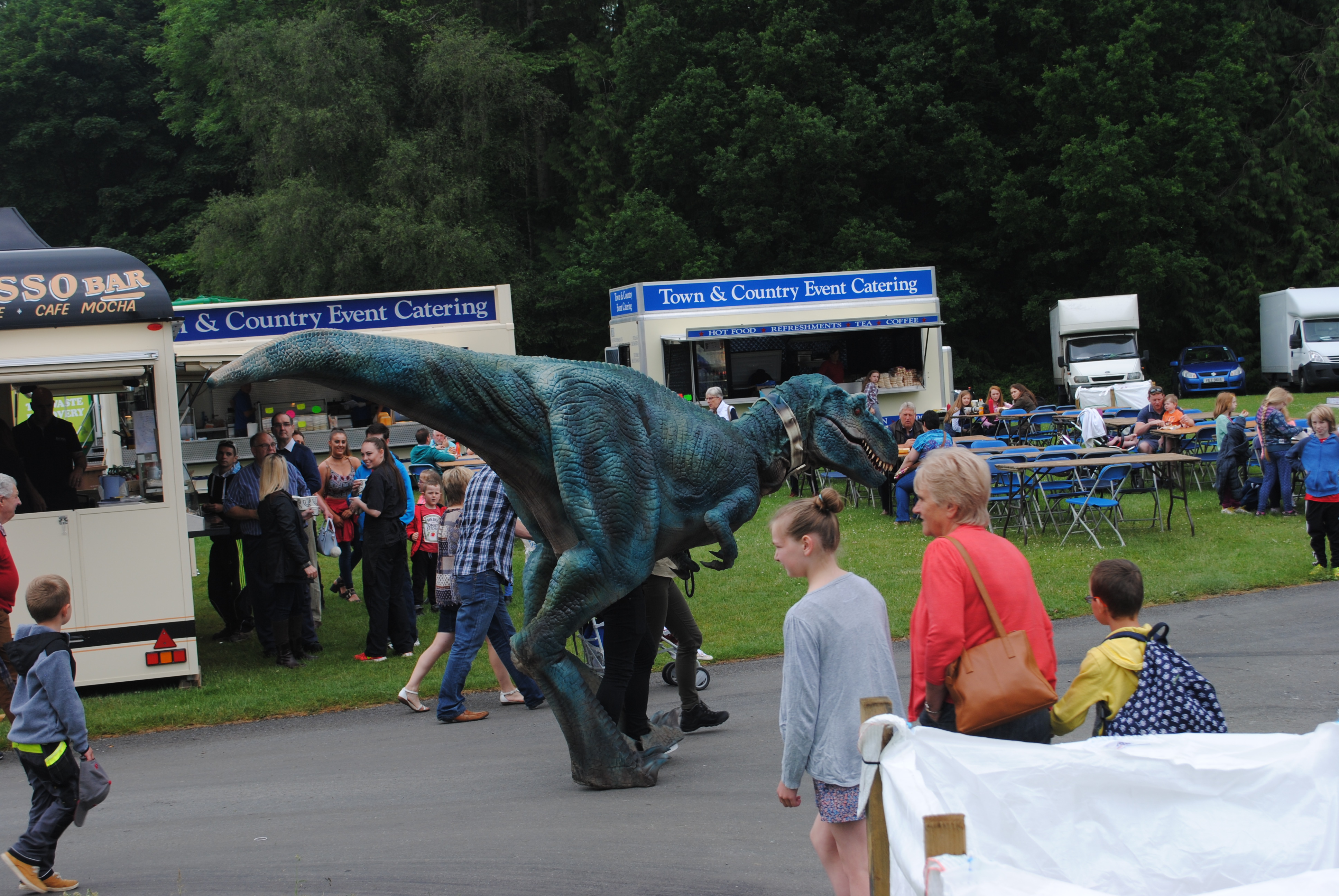Festival dinosaur hire