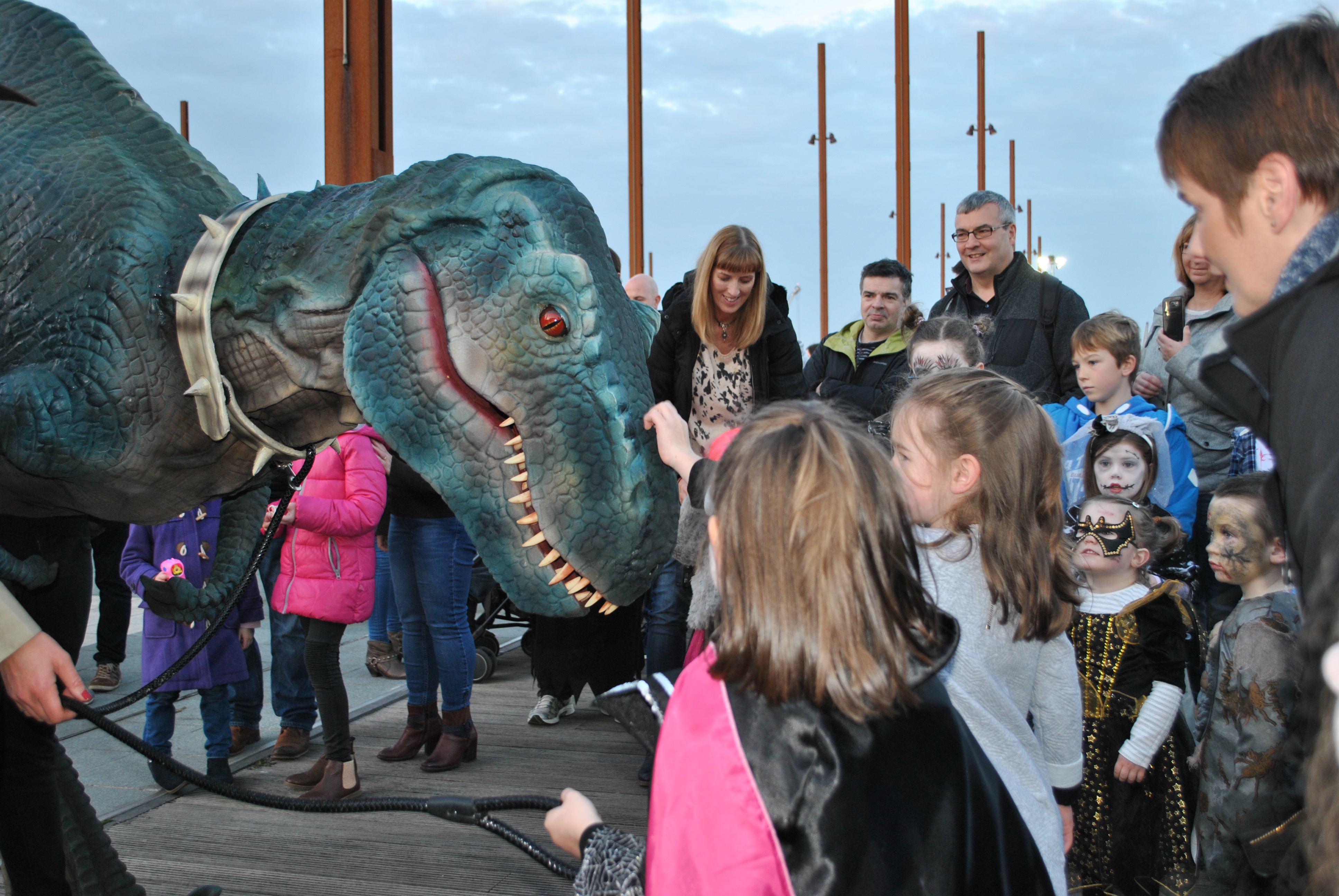 dinosaur at your festival