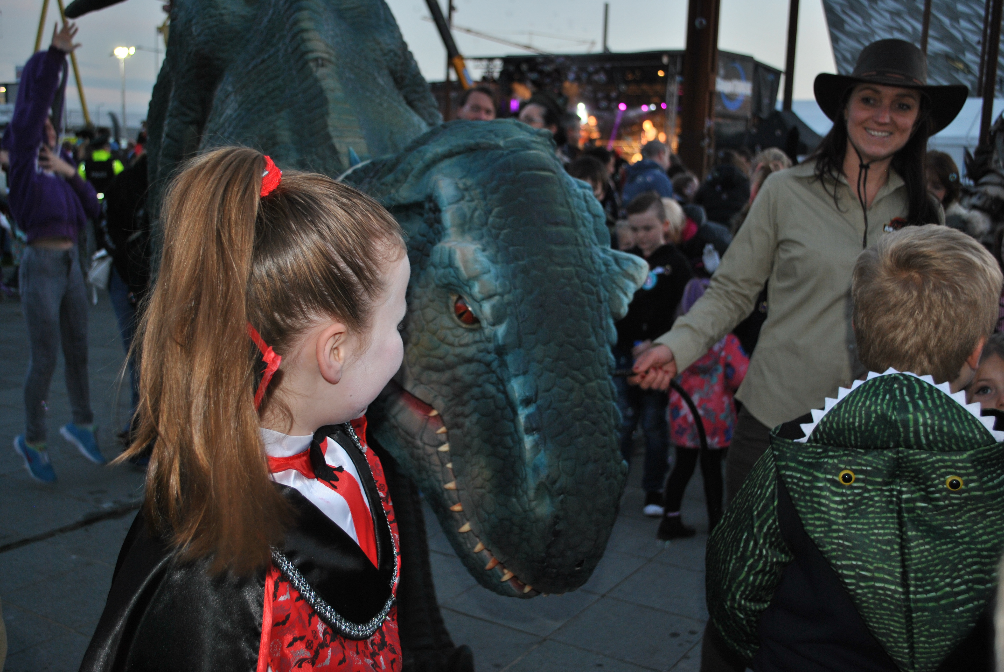 dinosaur selfie ireland