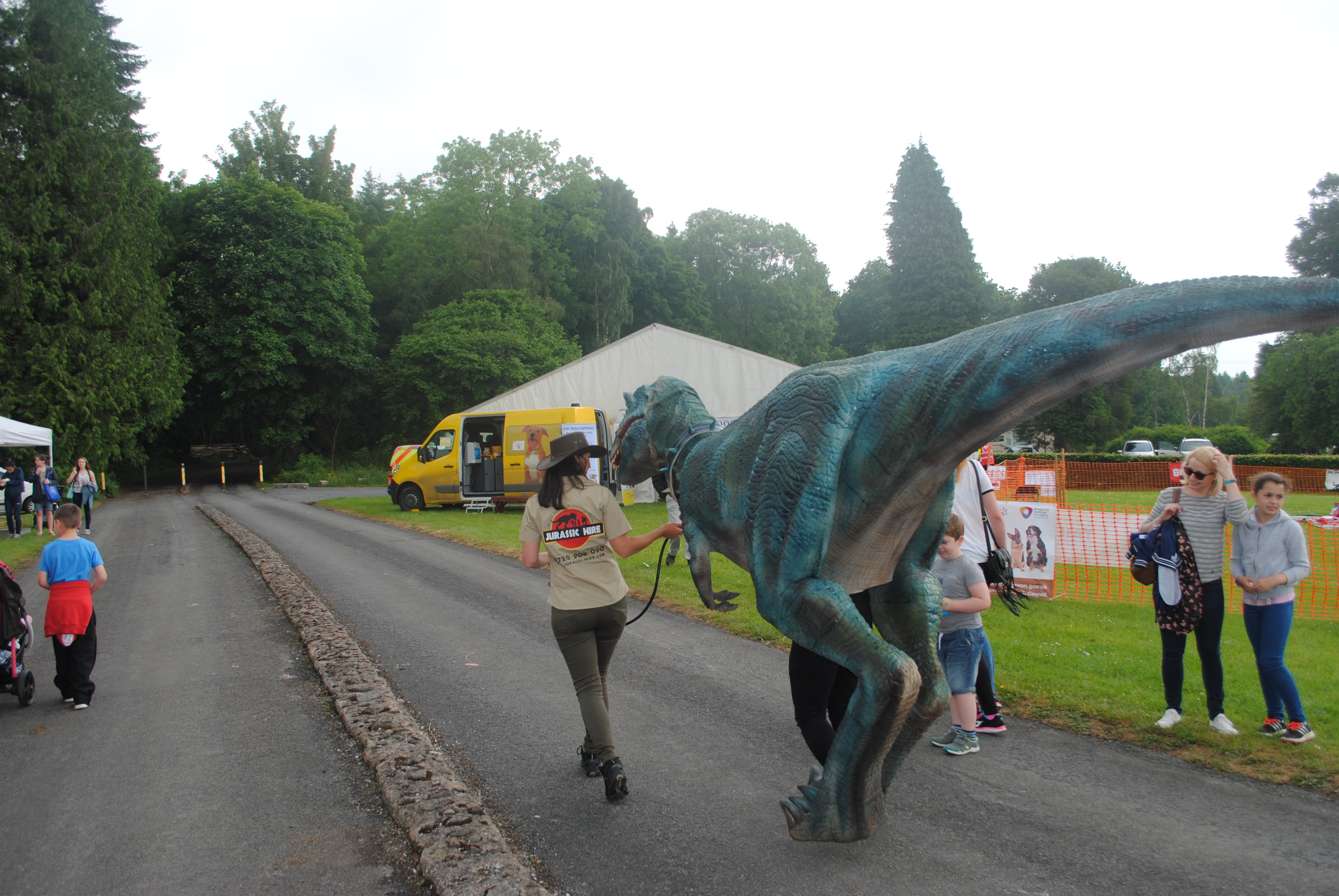 life size dinosaur hire