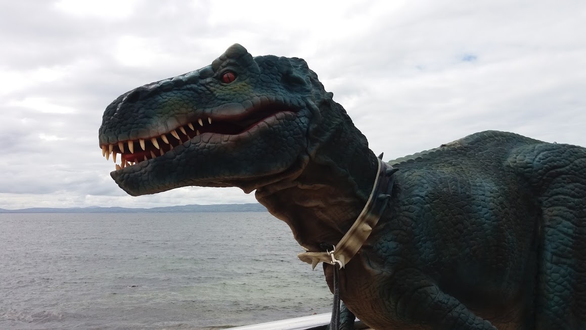 life-sized dinosaur in ireland